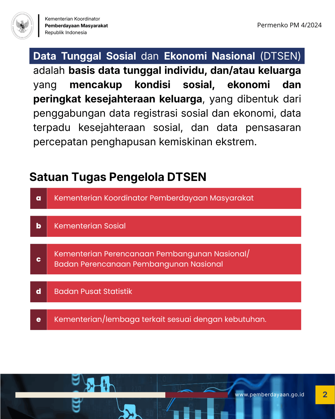 Pedoman Umum Pengelolaan Data Tunggal Sosial dan Ekonomi Nasional