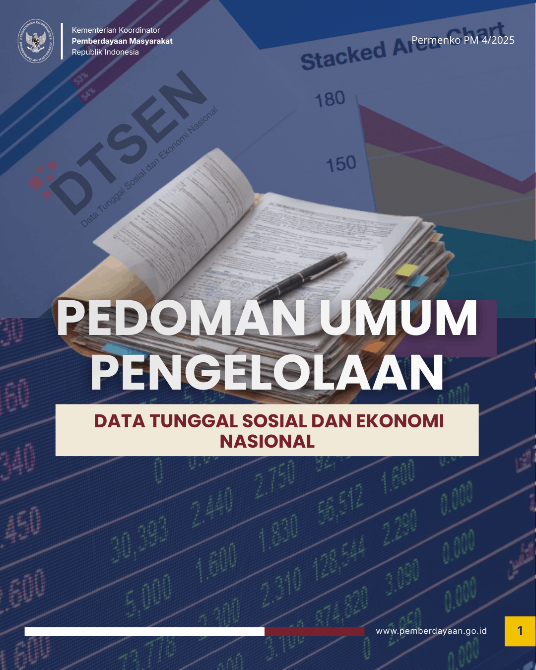 Pedoman Umum Pengelolaan Data Tunggal Sosial dan Ekonomi Nasional